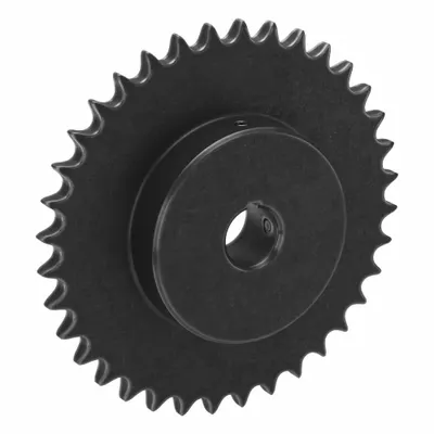 TRITAN Sprocket: 40, For 1/2 in Chain Pitch, 7/8 in Bore Dia, 36 Teeth, 5.737 in Pitch Dia - Size 40 Fixed-Bore Roller Chain Sprockets