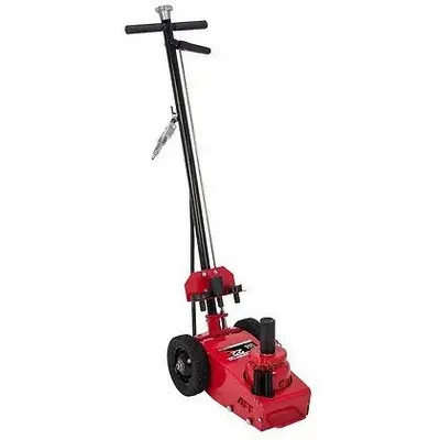 AMERICAN FORGE & FOUNDRY Auto Jacks: Steel, Handle, Air, 22 ton Load Capacity - Truck Axle Jacks