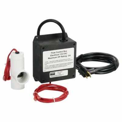 Dayton Flow Protector: 115V, 3/4 hp Max. Horsepower, Piston, 1 in For Pipe Size - Flow Protectors for Booster Pumps