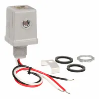 INTERMATIC Photocontrol: Thread Stem Photocell Mounting, 1/2 in Stem Dia, SPST, 120V AC, 120V AC (MPN K4121C)