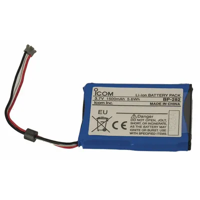 ICOM Radio Battery: Fits Icom, For M25 Series, 1,500 mAh, Lithium Ion, Waterproof - ICOM-Compatible Batteries