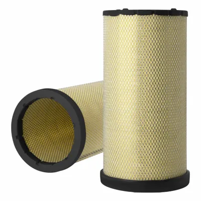 FLEETGUARD Automotive Air Filter: Round-Oval, Round, Radial Seal, 8 21/32 in Outside Dia - Round/Oval Engine Air Filters