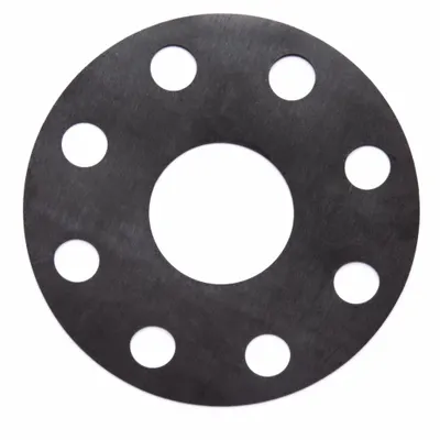 OEM Full Face Flange Gasket: Class 150, EPDM, For 4 1/2 in Pipe, 1/16 in Thick - EPDM Full-Face Gaskets