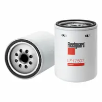 FLEETGUARD Oil Filter: 1"-12 Thread Size, 6 in Overall Ht, 6 in Overall Lg, 4 1/4 in Outside Dia (MPN LF17507)