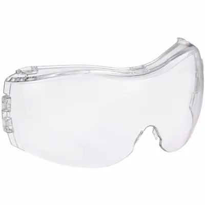 RADIANS Goggle Lens: Clear, Anti-Fog/Scratch-Resistant - Lenses for Radians Safety Goggles