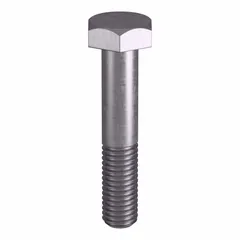 Grade B8M heavy hex bolt with 1/2"-13 thread size, manufactured to ASTM A193 material standards and ASME B18.2.1 dimensional standards. Suitable for structural bolting applications in high-temperature and corrosive environments, such as pressure vessels, flanges, and piping systems. Supplied in a small pack without nut.