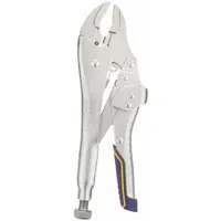 Locking Plier: Curved, Quick Release, 1 7/8 in Max Jaw Opening, 10 in Overall Lg, 1 1/4 in Jaw Lg (MPN IRHT82578)
