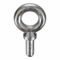 Machinery Eye Bolt Blank: With Shoulder, 316, Stainless Steel, Plain, 2 1/2 in Shank Lg (MPN K2030-316SS-BLANK)