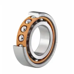 Metric matched duplex bearing with 15° contact angle, open design, ABEC P4 rating, and light preload. Supplied as a single pair (1 PR). Suitable for applications requiring precise axial and radial load support, such as machine tool spindles and robotics.