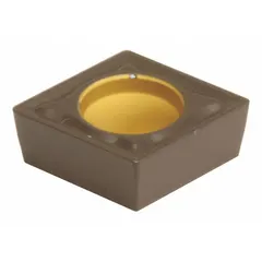 Diamond indexable turning insert for precision turning operations. Available in CCMT32.52EMU and CCMT09T308N-MU geometries. Suitable for machining a range of materials in general manufacturing applications.