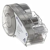 Combined Label and Ribbon Cartridge: 3/4 in x 1 in, Acrylic, Permanent Adhesive, 121 Labels (MPN M21-18-499)
