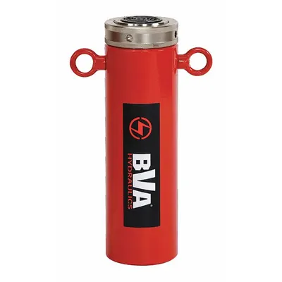 BVA HYDRAULICS Hydraulic Ram: Single Acting, 55 ton Nominal Capacity, 12 in Nominal Stroke Lg - General Purpose Rams