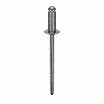 OEM APPROVED VENDOR Domed-Head Blind Rivet, 0.125" dia, 1.423" L, 500 PK - Domed-Head Blind Rivets