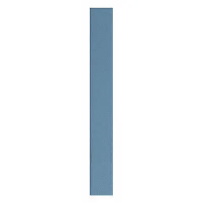 ASI GLOBAL PARTITIONS Partition Column: Plastic Polymer, Pebble, Blue, 82 in Ht, 10 in Wd - Pilasters for Bathroom Partitions