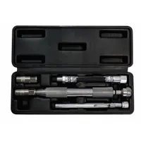 This grease joint cleaner is designed for removing old grease and debris from fittings in fleet and vehicle maintenance. It measures 8 inches in length and 3 inches in width with a silver finish. Suitable for cleaning grease joints to ensure proper lubrication