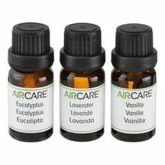 Essential oil formulated for use with compatible humidifiers. Each 0.3 oz bottle adds fragrance to humidified air. Suitable for facility maintenance and indoor air quality applications.