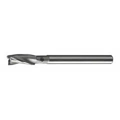 This standard interchangeable-pilot counterbore from CLEVELAND has a 3/16 in bore diameter and accommodates pilot diameters from 1/8 in to 3/16 in. It is used to enlarge the top portion of a drilled hole to create a flat-bottomed recess for bolt heads or nuts, ensuring precise alignment in machining operations.