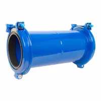 Bolted Coupling: Epoxy Coated Carbon Steel, For Vibration, 12 in 6 in Female Flange Connection (MPN 422-06560760-031)
