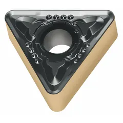 Triangle indexable turning insert for general turning, facing, and profiling operations. Available in TNMG333-NRS WSM20S and TNMG160412-NRS WSM20S specifications. The WSM20S grade offers wear resistance and toughness for medium machining conditions on steel, stainless steel, and cast iron.