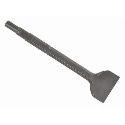 BOSCH Chisel for Spline Tool: 1 1/2 in Head Wd, 12 in Overall Lg - Chisel Bits for Spline Demolition & Rotary Hammer Tools