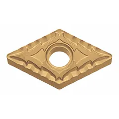 This diamond indexable turning insert is designed for precision machining of non-ferrous materials, composites, and abrasive alloys. It is suitable for turning, boring, and profiling operations, offering high wear resistance and improved surface finish.