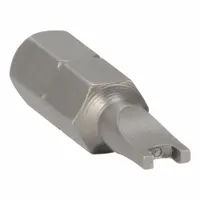 JB INDUSTRIES Refrigerant Cap Lock Bit: 3/8 in Overall Lg, Steel, Black, Universal (MPN SHLD-BIT)