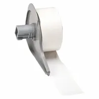 Continuous Label Stock: 1 in x 50 ft, Polyester, White (Gloss), Indoor (MPN M7C-1000-483)