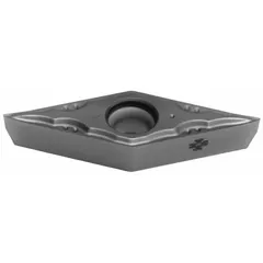 Diamond indexable turning insert for precision turning operations on hard materials. Available in geometries VCGT221MESI and VCGT110304MN-SI. Provides wear resistance and surface finish in machining applications.