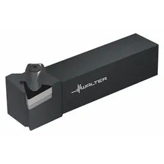 Indexable turning and profiling toolholder for external turning, facing, and profiling on lathes and CNC machines. Accepts indexable carbide inserts for efficient cutting in general metalworking applications.