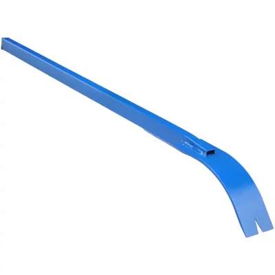 MARSHALLTOWN Pry Bar: Claw End, 46 in Overall Lg, 1/4 in Bar Wd, 3 1/2 in End Wd, T No - Rolling-Head Pry Bars