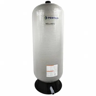 PENTAIR Water Tank: Vertical, 119.7 gal Tank Capacity, Fiberglass - Residential Fiberglass Well Water Tanks
