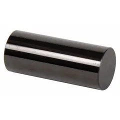 This Class ZZ Go (Plus) plug and pin gauge is used for go/no-go inspection of hole diameters in machining and quality control. It has a 0.8220 in diameter with a 0.00020 in tolerance, made of steel with a black oxide finish. Includes a Certificate of Accuracy with NIST Traceability.