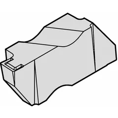 The WIDIA NG2031LK is an indexable insert for parting and grooving operations in machining. It is used for cutting off workpieces and creating grooves in turning and milling applications. Manufacturer part number 3607443.