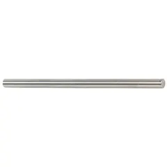 Class X Go (Plus) pin gauge with 0.1096-inch diameter and 0.00004-inch tolerance, made from uncoated steel. Used for precision dimensional inspection of small holes and bores, verifying that hole diameters are within lower tolerance limits. Includes Certificate of Accuracy with NIST Traceability.