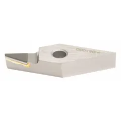Diamond indexable turning insert for precision machining of non-ferrous materials such as aluminum alloys and composites. Models NF-VCMX220 and NF-VCMT110301. Suitable for turning operations requiring high wear resistance and fine surface finish.
