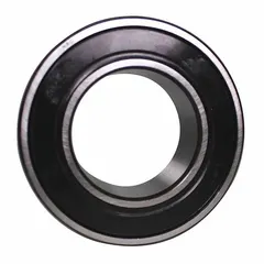 Metric double-row angular contact bearing with a 30° contact angle, double-sealed, ABEC 1 precision, and a thermoplastic cage. Designed to support combined radial and axial loads in applications such as industrial machinery, pumps, and gearboxes where high rigidity and contamination protection are required.