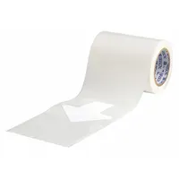 Floor Marking Tape: Arrow, Solid, White, No Legend, 2 in x 5 in, 8 mil Tape Thick, Brady®, 52 PK (MPN 104555)