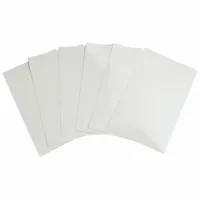 Laminate Sheet: Laminate Sheet, Polyester, Clear, Permanent Adhesive, 5 1/2 in Ht, 3 1/2 in Wd (MPN 58706)