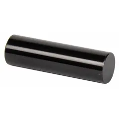 Steel plug gauge with black oxide finish, 0.5840 in diameter, and 0.00020 in tolerance. Used for go-side inspection of hole minimum size in general-purpose machining and quality control applications.