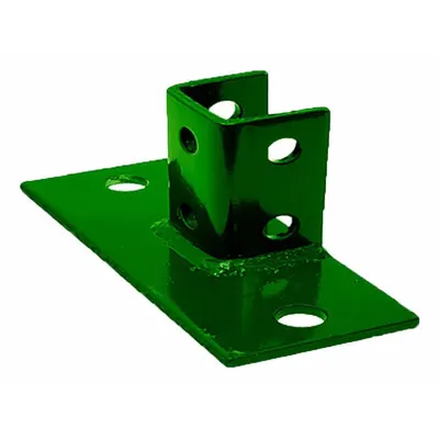 VAST V63SQGN Post Base for Single Channel - Post Bases for Single Channels