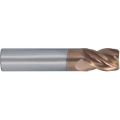 CLEVELAND C70811 is a 3/16" diameter carbide square end mill with T-Max coating and 4 flutes. It has a 3/4" length of cut and 2-1/2" overall length. Designed for high-performance milling of stainless steel and super alloys in industrial applications.