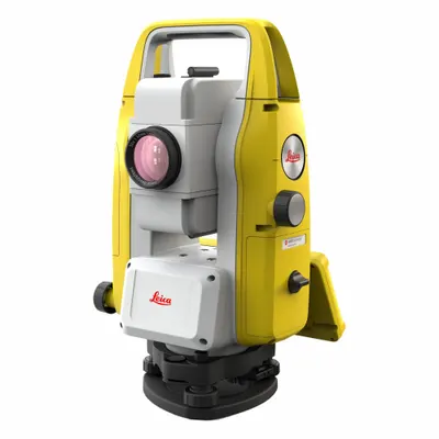 LEICA Manual Total Station: Self-Leveling, 30 mm Aperture, Touch Screen - Theodolites