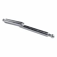 Gas spring providing controlled motion and force for lifting, counterbalancing, or damping. Used in applications such as machinery guards, access panels, and material handling systems