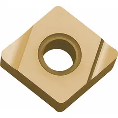 Diamond indexable turning insert with CNGG geometry for precision finishing of non-ferrous materials. Suitable for turning, facing, and boring operations on aluminum alloys and plastics.