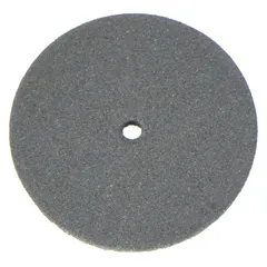 Ceramic abrasive disc for rotary tools, designed for grinding and shaping on ceramic, glass, and metal. Each disc has a 1-inch head width and 1-1/2-inch head length. Suitable for deburring, smoothing edges, and detail work in maintenance, fabrication, and repair applications.
