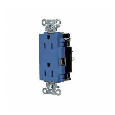 HUBBELL DR15STBL Decorator Duplex Receptacle - General Purpose Receptacles