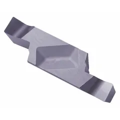 Indexable insert for grooving, parting, and face grooving operations on CNC lathes and turning centers. Suitable for external and internal grooving in general machining applications.