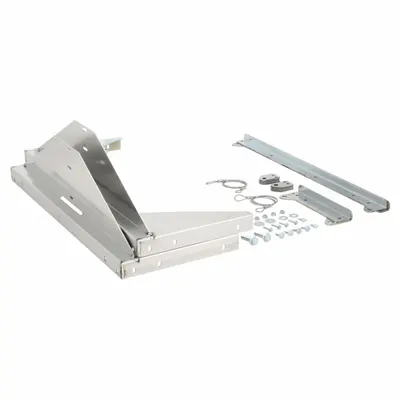 Dayton Hinge Kit: 34 in Square Base, For Roof Mount Mount, 34 in Overall Lg - Maintenance Access Kits