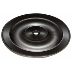 Santoprene replacement diaphragm for industrial pumps. Fits pump sizes 0.5 in to 0.375 in. Temperature range 0°F to 180°F. Used in fluid transfer, metering, and process applications.