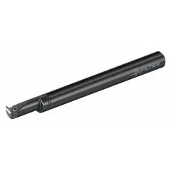 This indexable toolholder is designed for parting and grooving operations on CNC lathes and turning centers. It accommodates compatible indexable inserts for cutting off workpieces or creating grooves in metalworking applications.